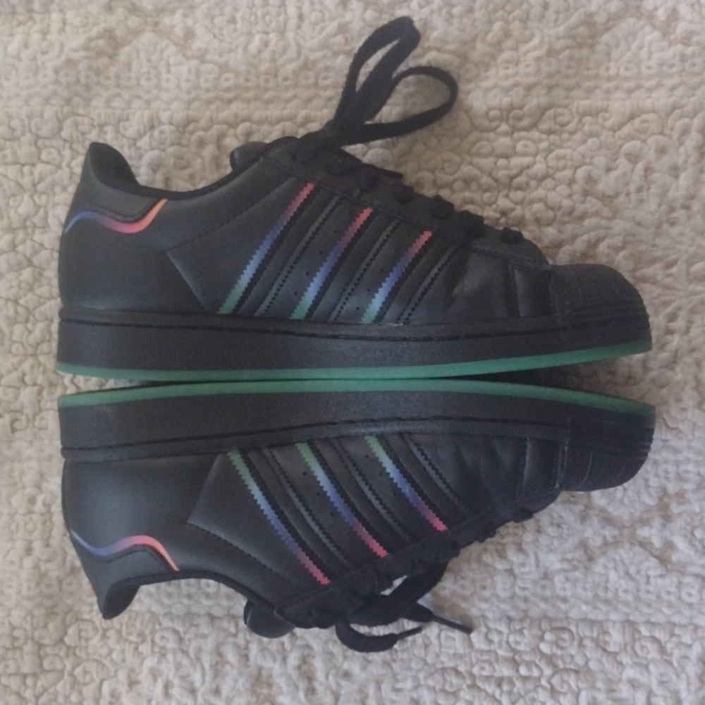 Adidas Superstar "Black Green"